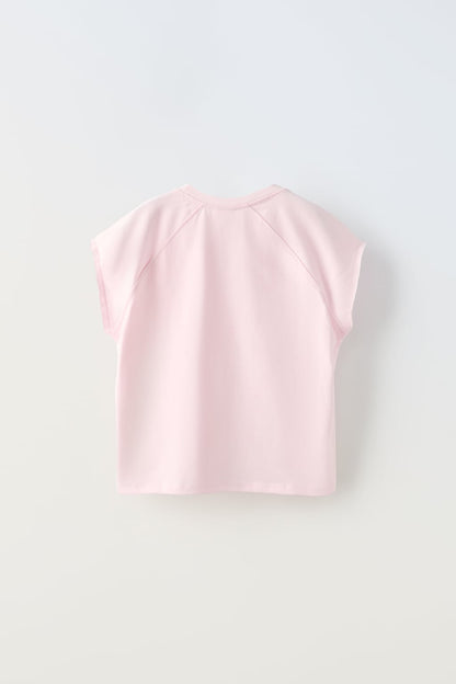 Pink Heavy Jersey T-Shirt